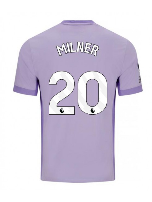 Brighton James Milner #20 Replika Borta Kläder 2025-26 Kortärmad Brighton James Milner #20 Replika Borta Kläder 2025-26 Kortärmad